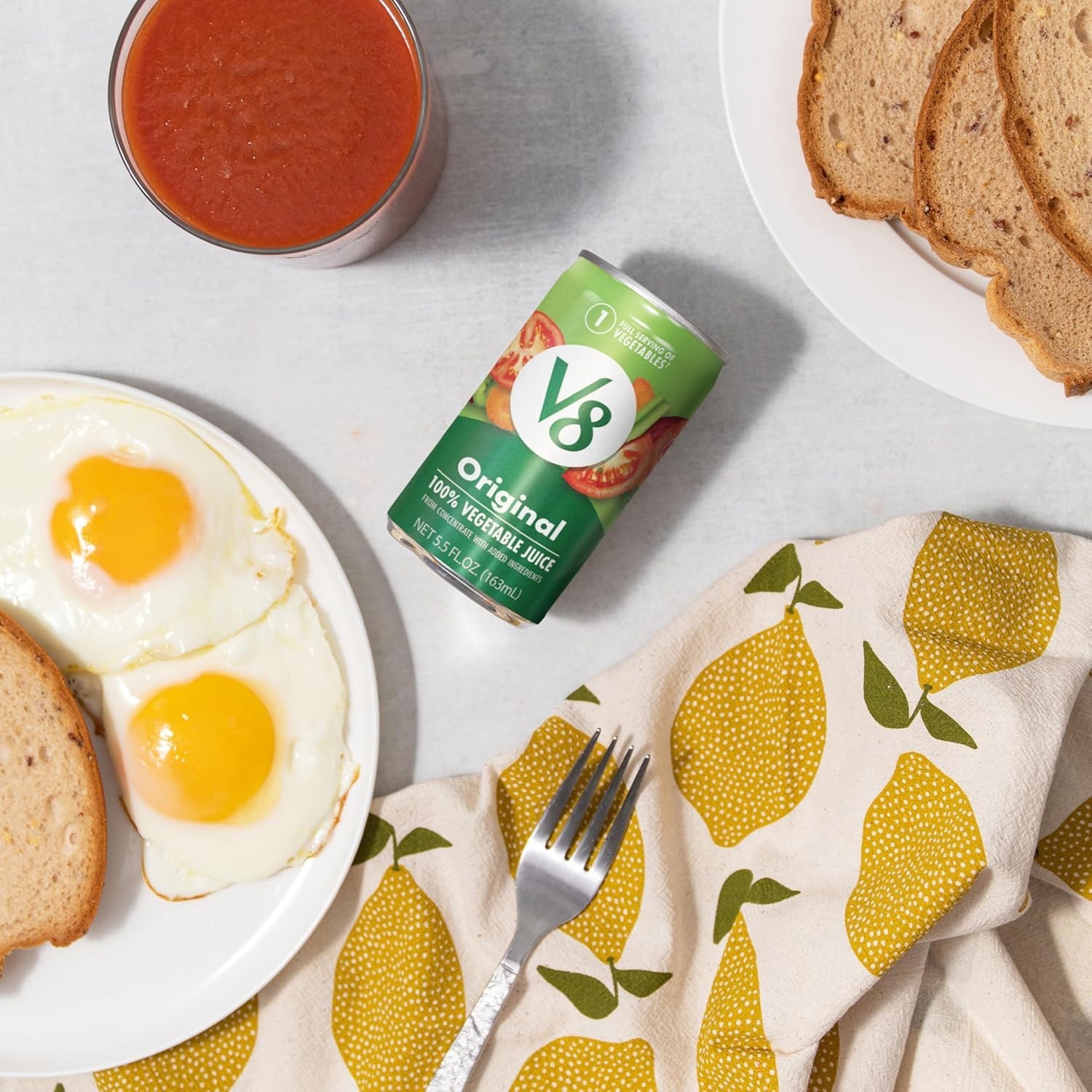 5.5 Fl Oz Cans of 100% Vegetable Juice – Ideal for Anytime Refreshment