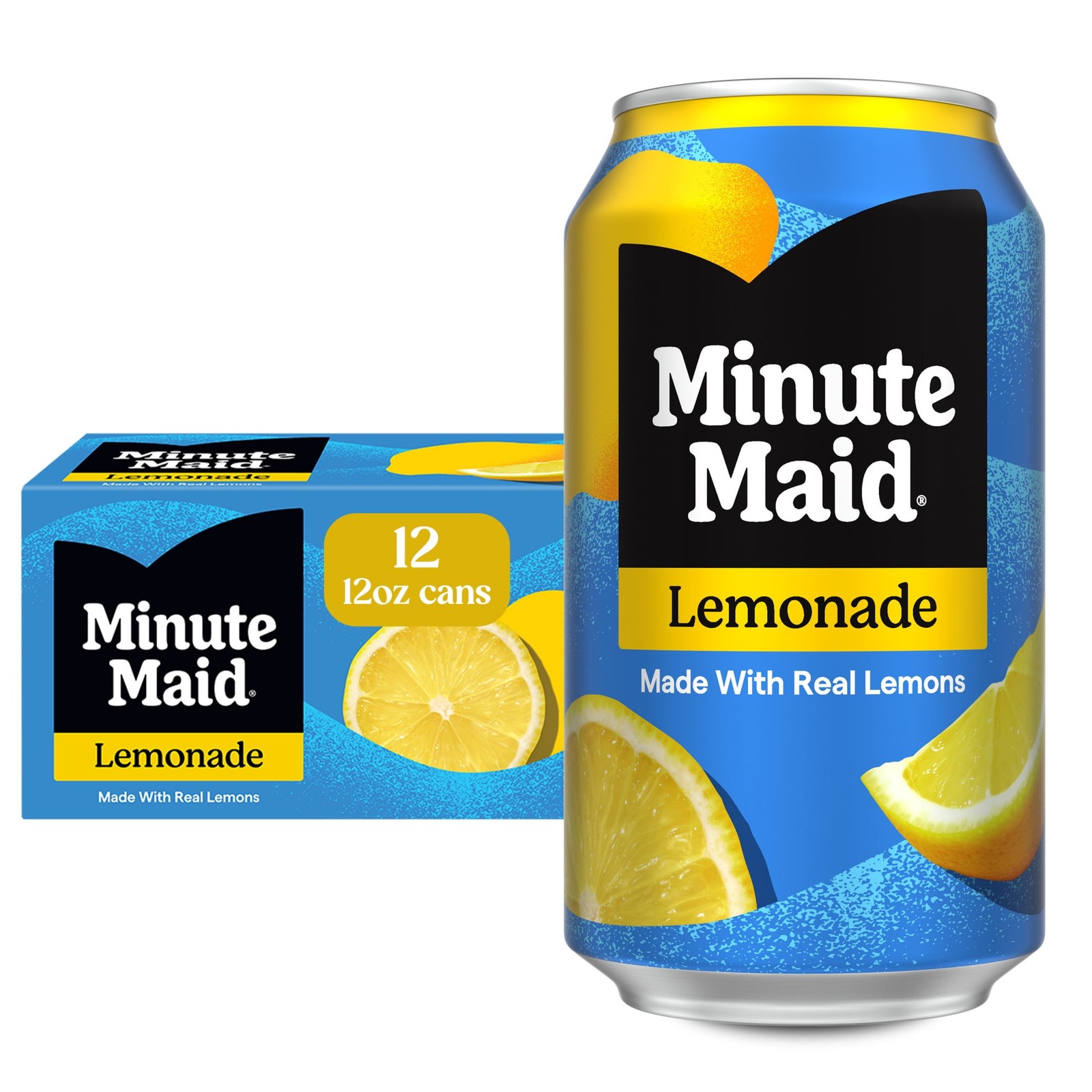 Minute Maid Lemonade Cans, 12 fl oz, 12 Pack