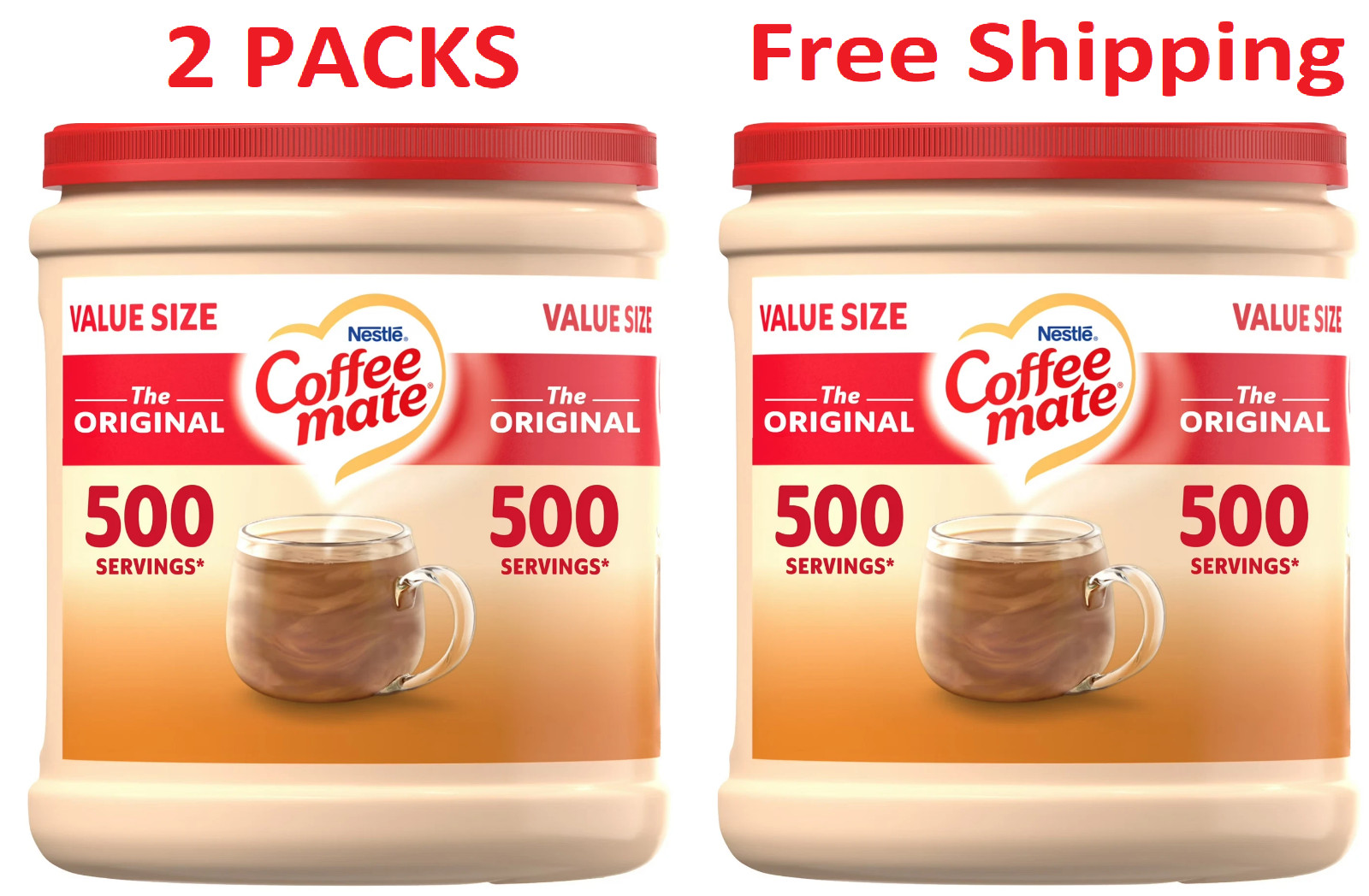 (2 pack) Nestle Coffee Mate, The Original Powdered Coffee Creamer, 35.3 oz