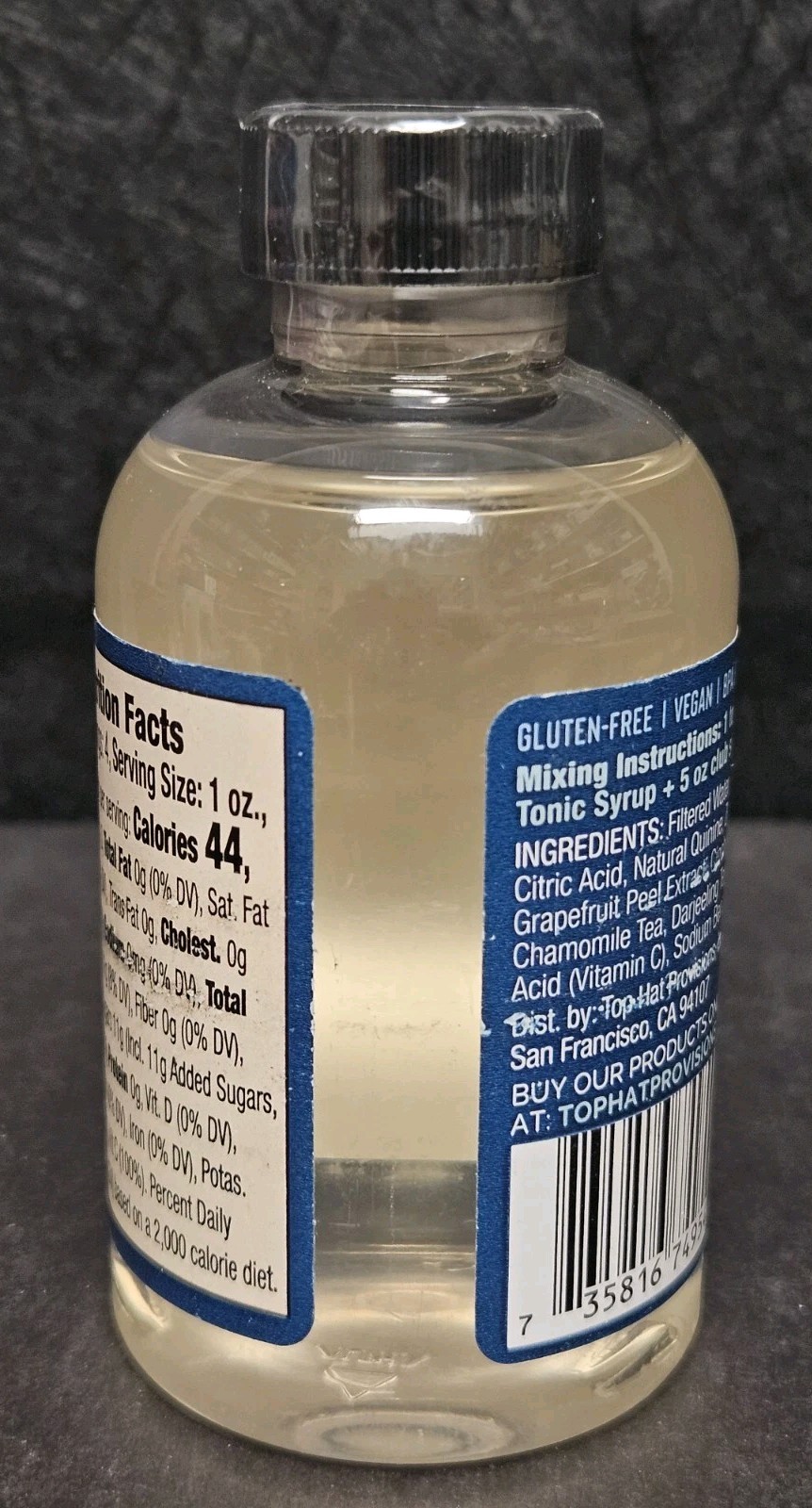Top Hat Provisions East India Tonic Syrup 4 Fl. Oz.
