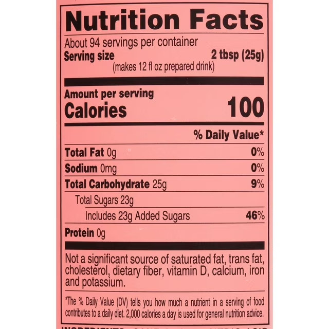 4C 35 QT Peach Iced Tea Mix Kosher, Gluten Free (82.6 oz.2.Pack) Free Shipping