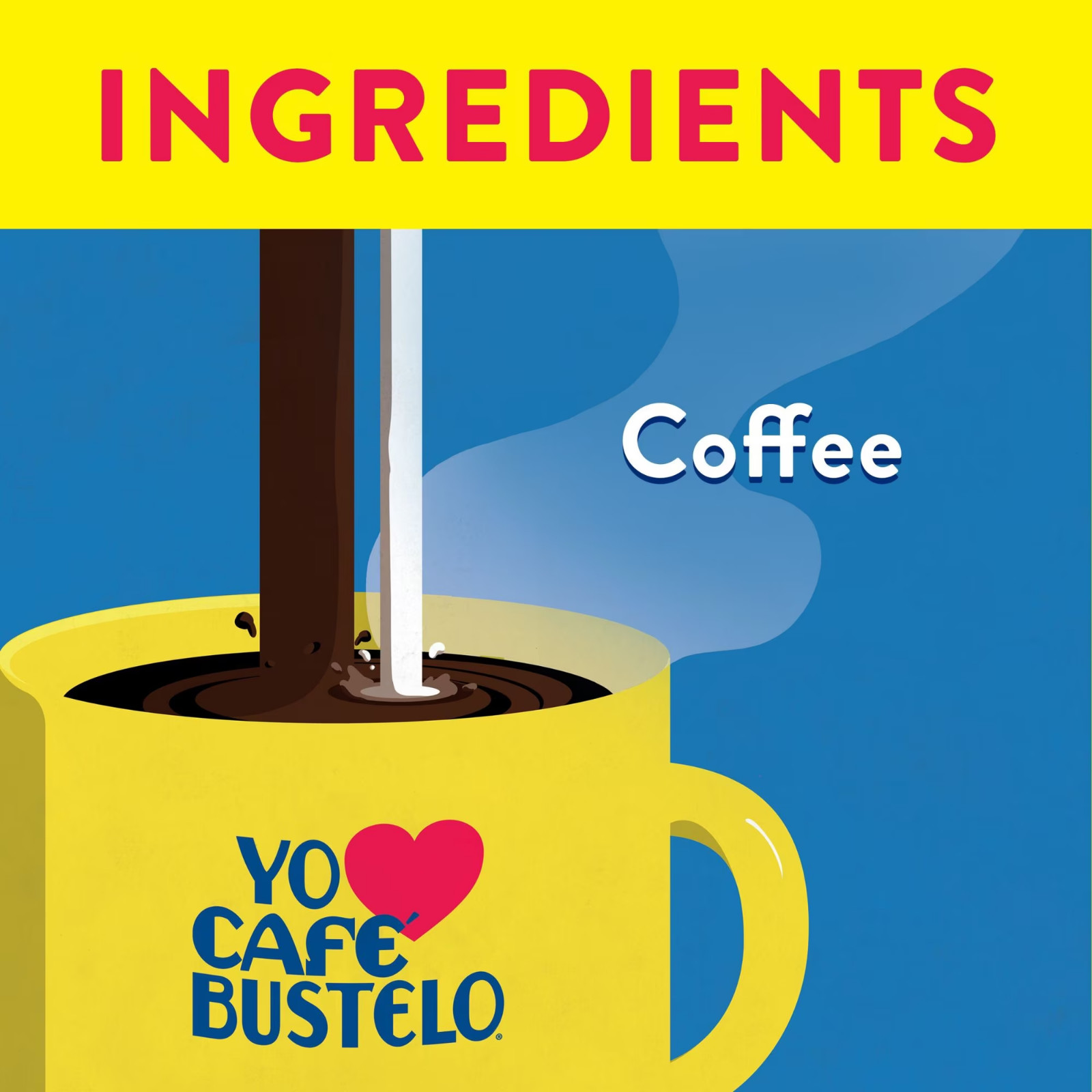 Cafe Bustelo Espresso Style Dark Roast Ground Coffee, Limited Edition 10 oz Can