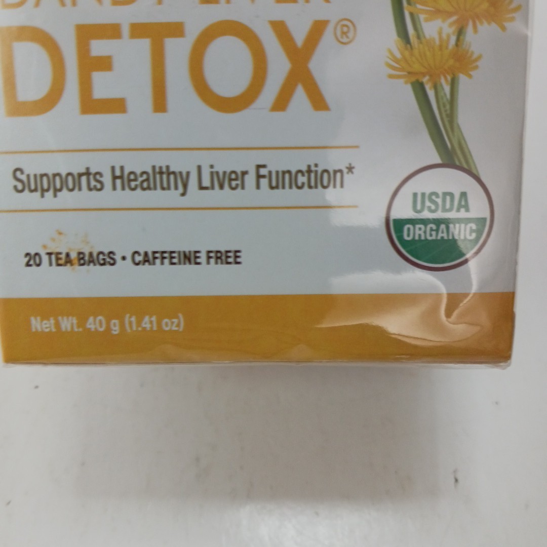 Lifestyle Awareness Dandy Liver Detox Tea with Cleansing Dandelion Caffeine NIB