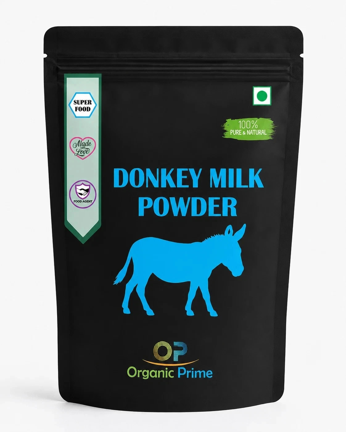 Organic Prime Donkey Milk Powder 100% Pure Natural