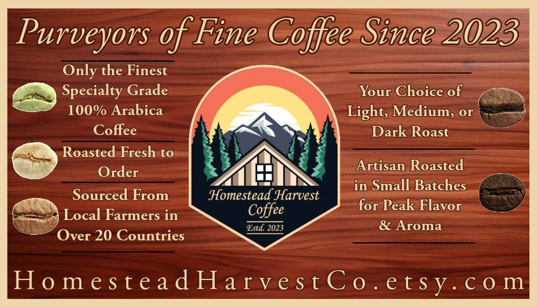 12 Oz Ugandan Coffee | 100% Arabica Coffee Beans | Fresh Roasted Artisan Coffee