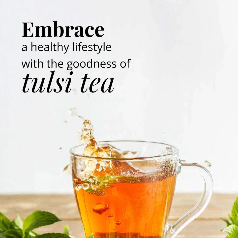 225 Holy Basil Tea Bags, Pure Tulsi Tea, All Natural Herbal Tea, No Caffeine
