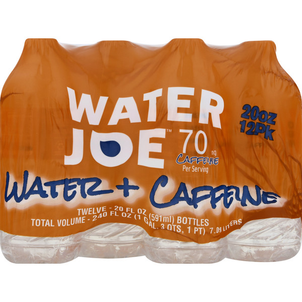 Water Joe Water + Caffeine – 24 Pack (20 fl oz Bottles) – SAME DAY SHIP!!