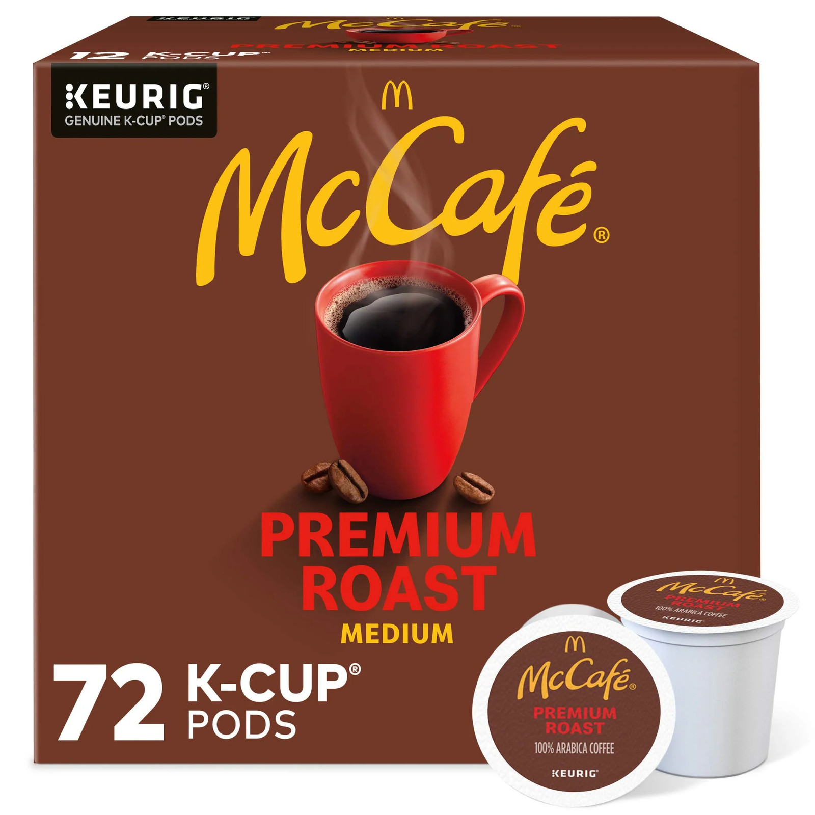 McCafe Premium Roast Coffee Medium Roast 72 Count