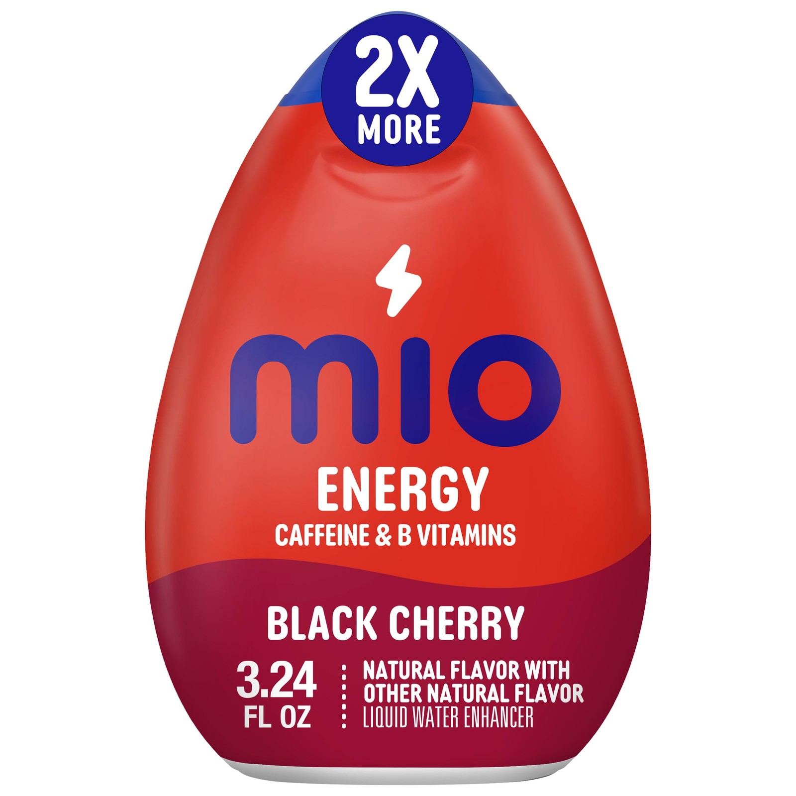 Mio Energy Black Cherry Liquid Water Enhancer 3.24 Fl Oz Sugar Free Caffeine …
