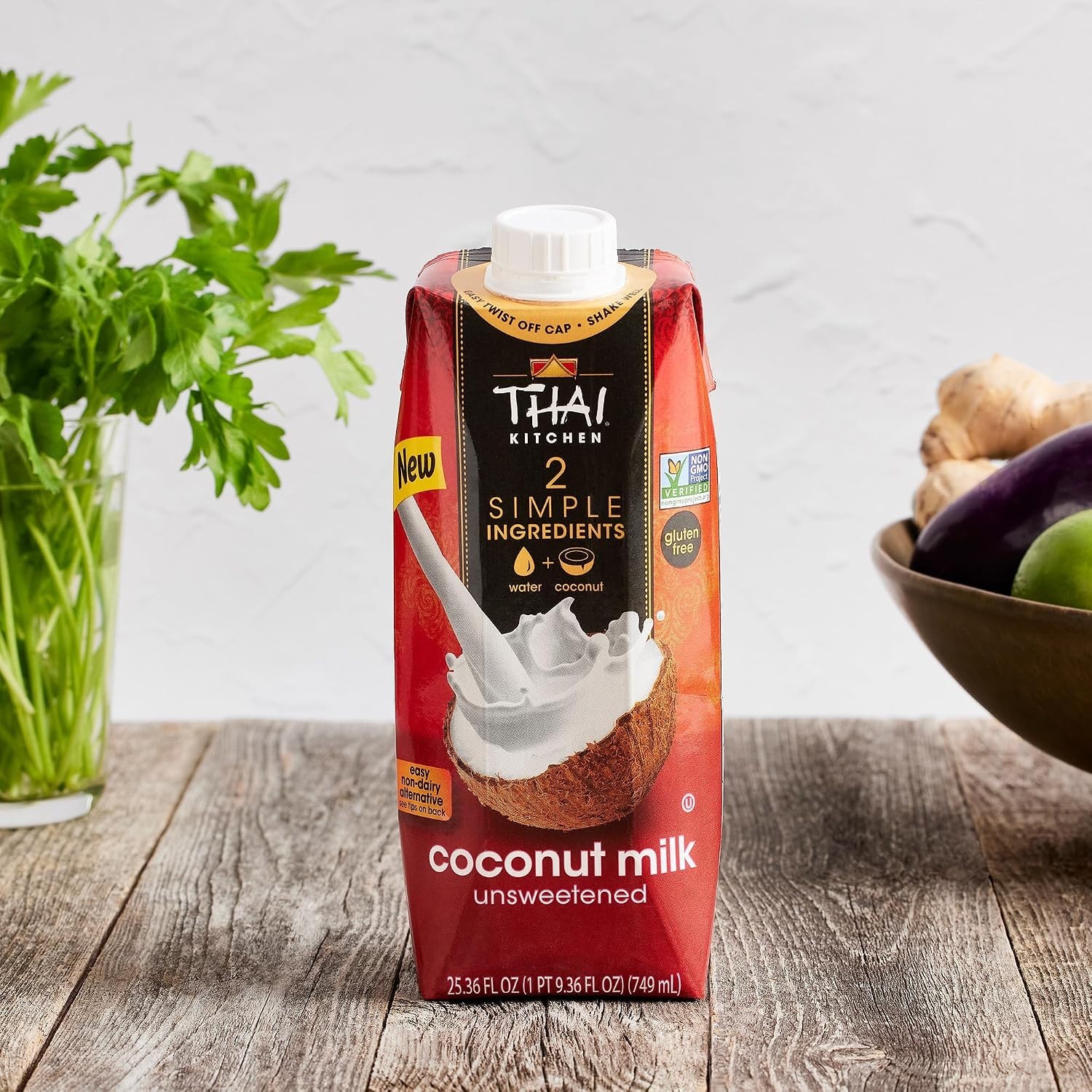 Gluten Free Coconut Milk, , Non GMO, 25.36 fl oz x 6
