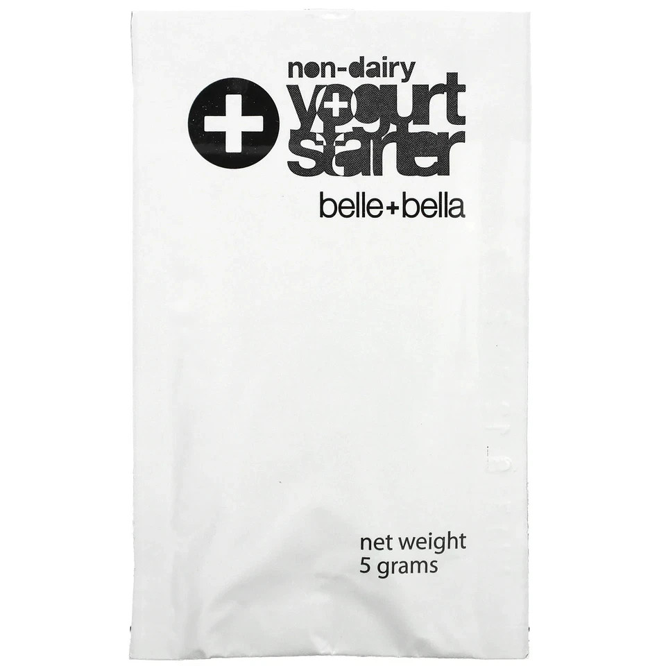 Non-Dairy Yogurt Starter, Vegan, 4 Packets, (5 g) Each – FRESH Feb. 2028 stock