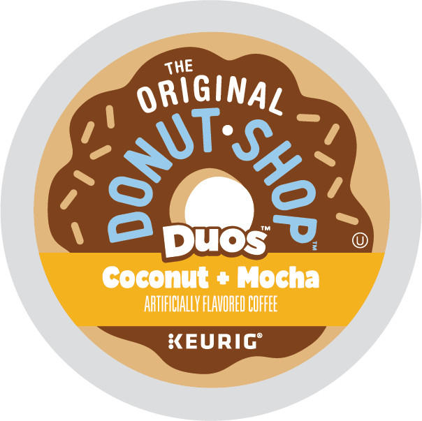 The Original Donut Shop Coconut Mocha Coffee Keurig K-Cup Pod, Medium Roast 72ct