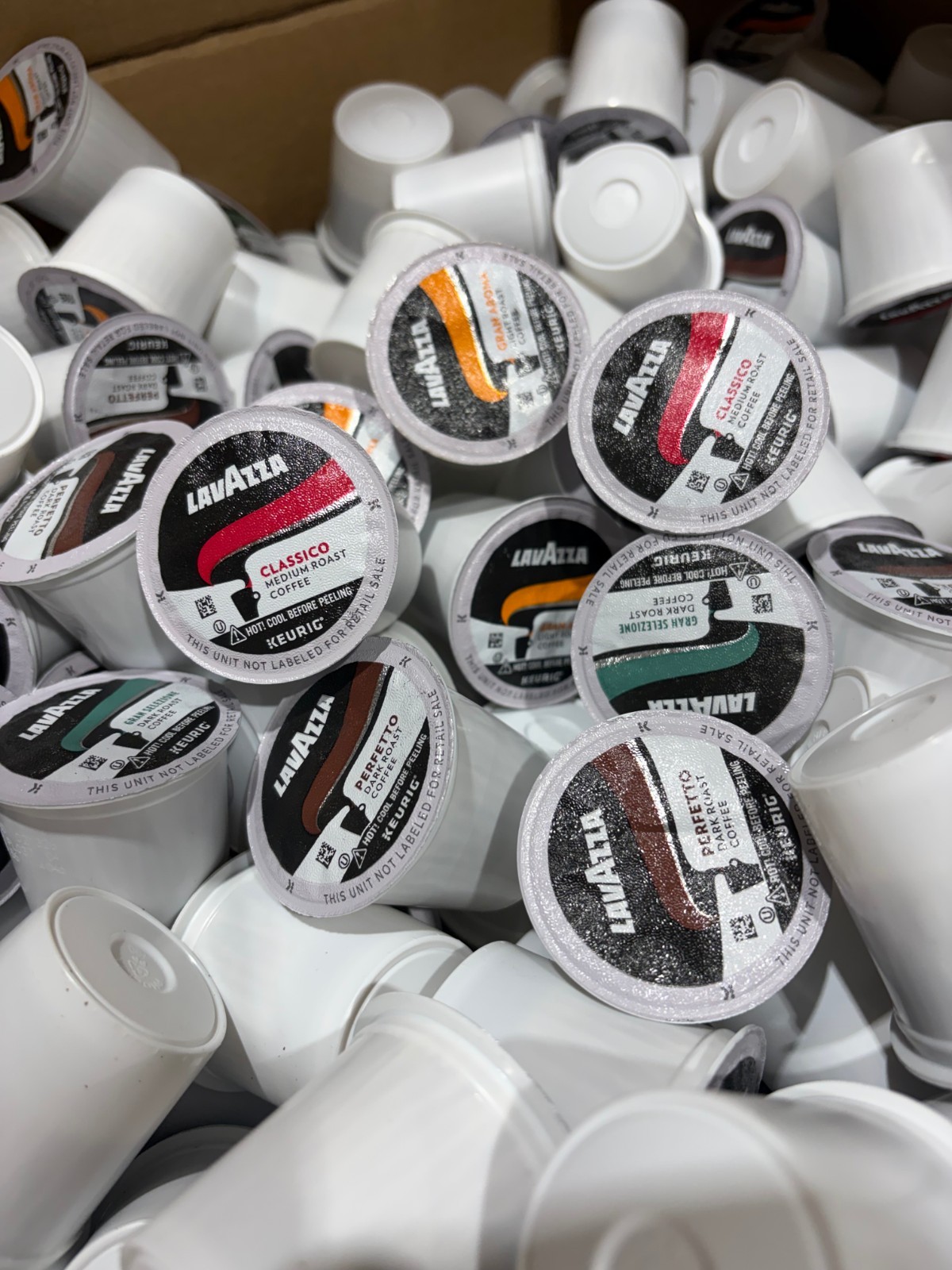Lavazza Coffee Variety Pack K-Cup Pods 96 Count bulk