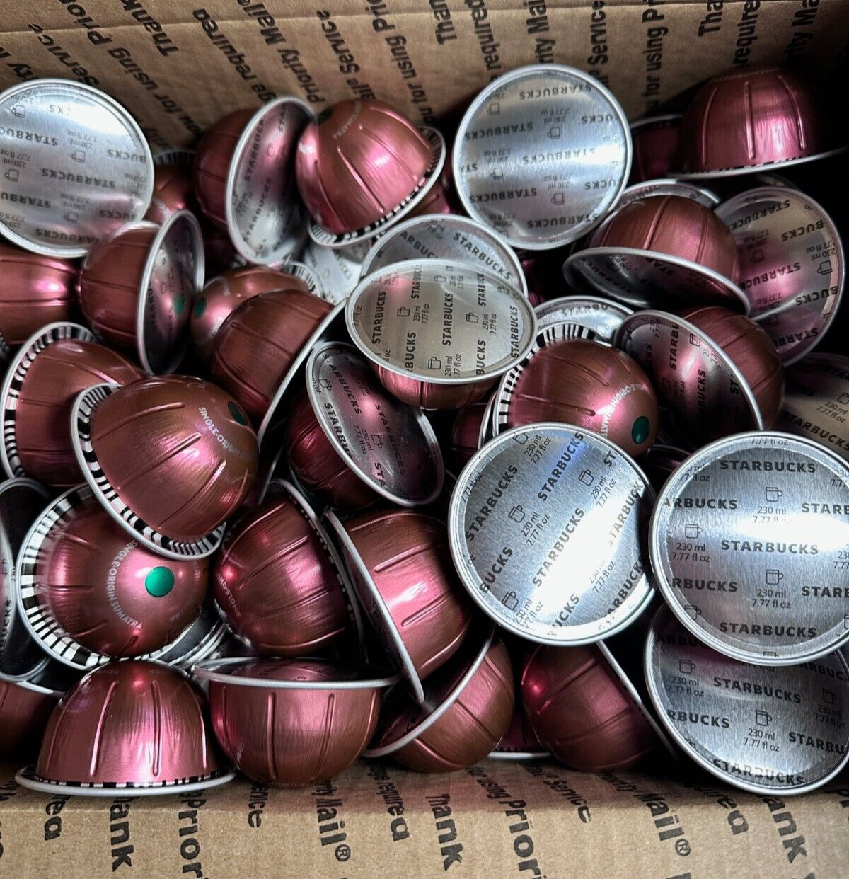 Starbucks by Nespresso Vertuoline Sumatra, Dark Roast Coffee (96 Pods) JAN 2025