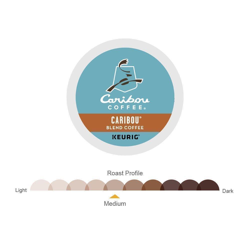 Caribou Blend Coffee 18 to 144 Keurig K cup Pods Pick Any Size FREE SHIPPING