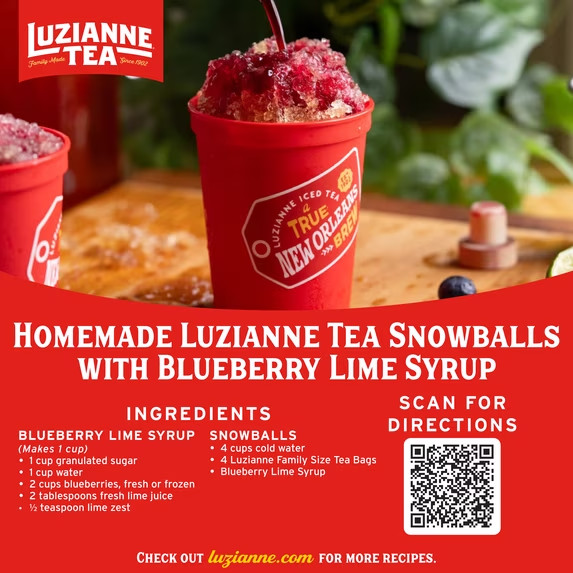 Luzianne Decaffeinated Black Iced Tea Bags, 48 Count FREE SHIPING ND FAST