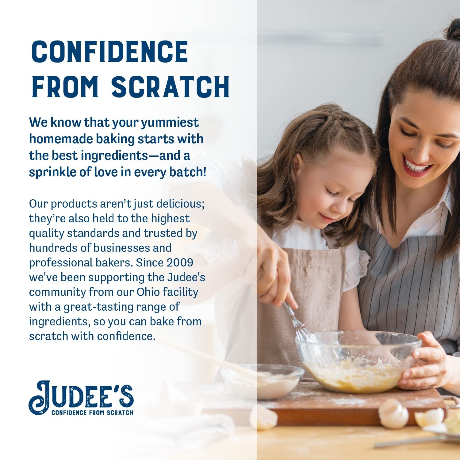 Judee’s Gluten Free Whole Milk Powder – Creamy Instant Milk Powder for Baking Pa