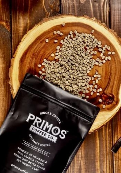 3 Lb Primos Specialty Green Arabica Coffee – Hand-Picked Caturra Variety