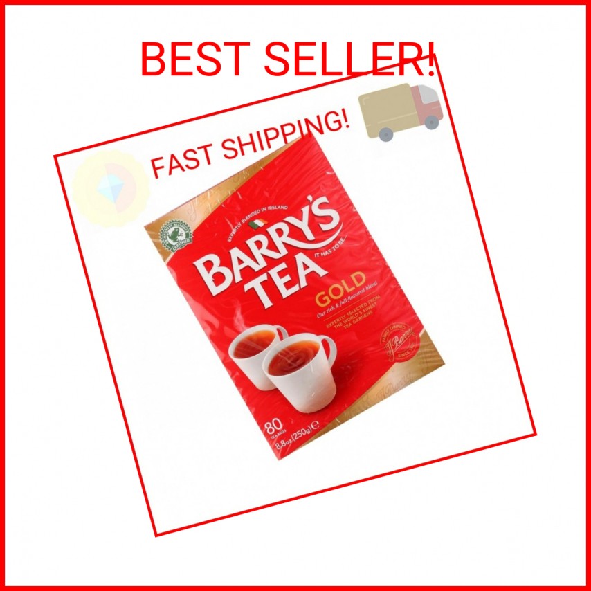 Barry’s Tea Bags, Gold Blend, 80 Count (COMINHKG041738)