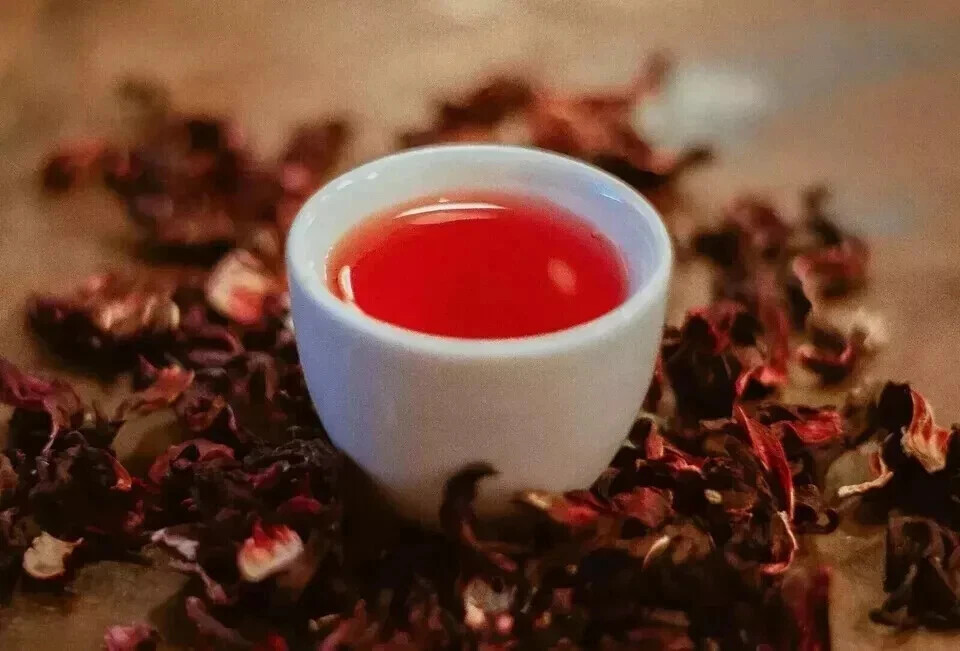 Dried Hibiscus Flowers Cut & Sifted, Flor de Jamaica, Hibiscus Tea Jamaica 100g