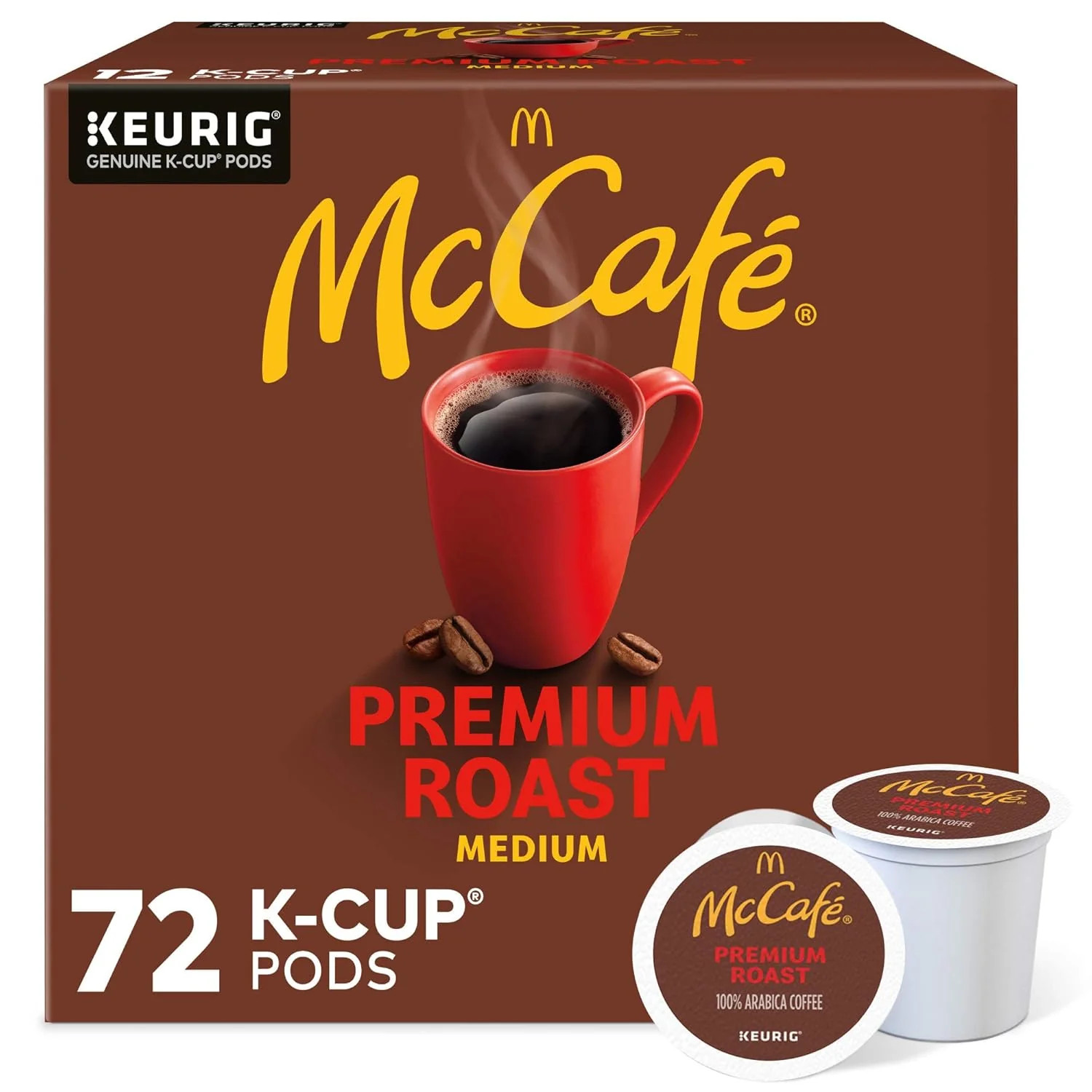 McCafe Premium Roast Coffee Medium Roast 72 Count