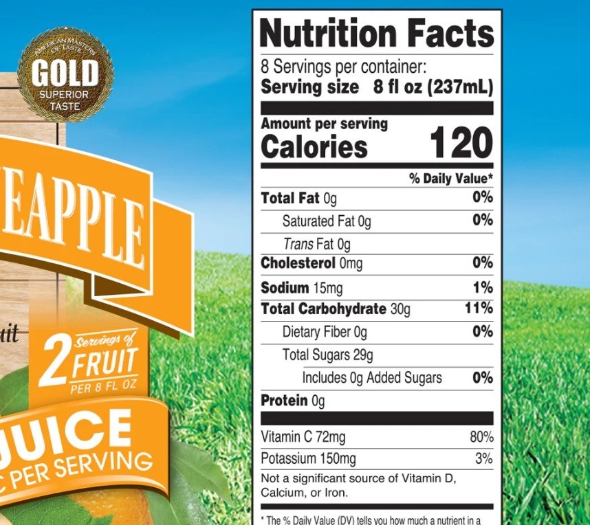 2 PACK- Langers Apple Orange Pineapple 100% Juice 64 Fl Oz (Each)