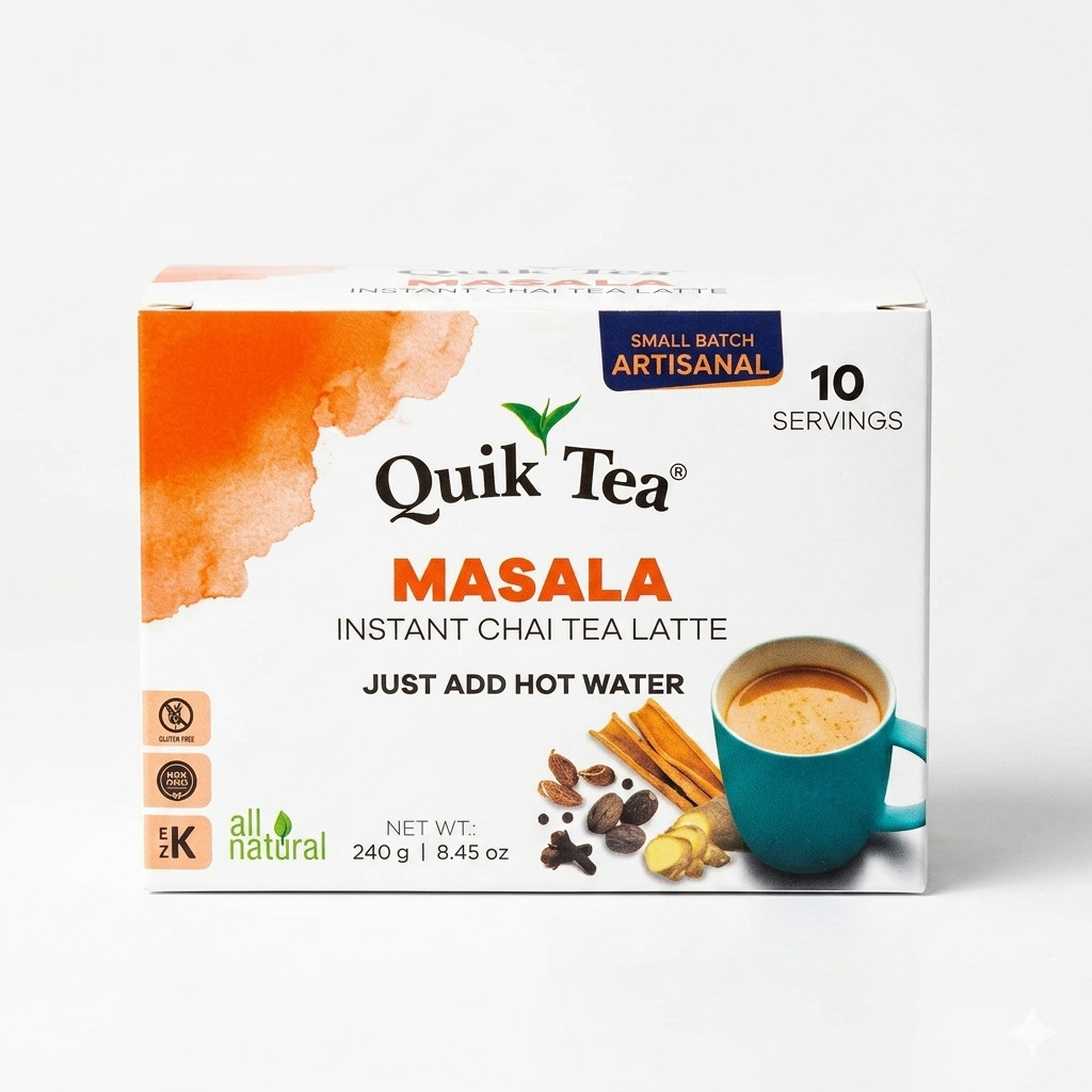 Cardamom Instant Chai Tea Latte – Quick Tea