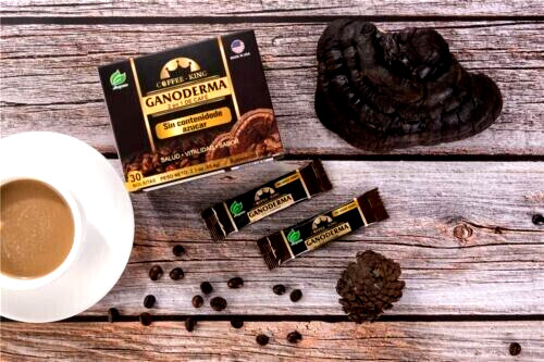 Longreen Coffee King 2-In-1 Ganoderma+ Mushrooms+ Reishi 30 Sachets~ Made In USA