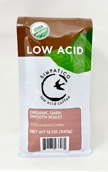 Simpatico Organic Low Acid: Dark Smooth Roast – Ground