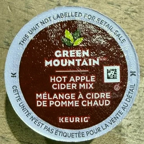 Green Mountain Hot Apple Cider Mix K-Cup Pods – Pack of 192 Pods