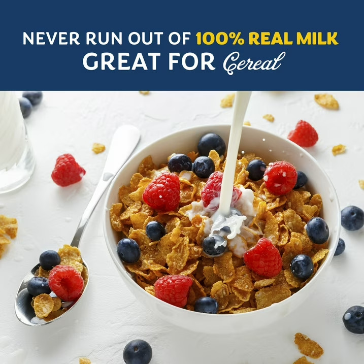 (4 pack) Parmalat Shelf Stable UHT Whole Milk 1 Qt