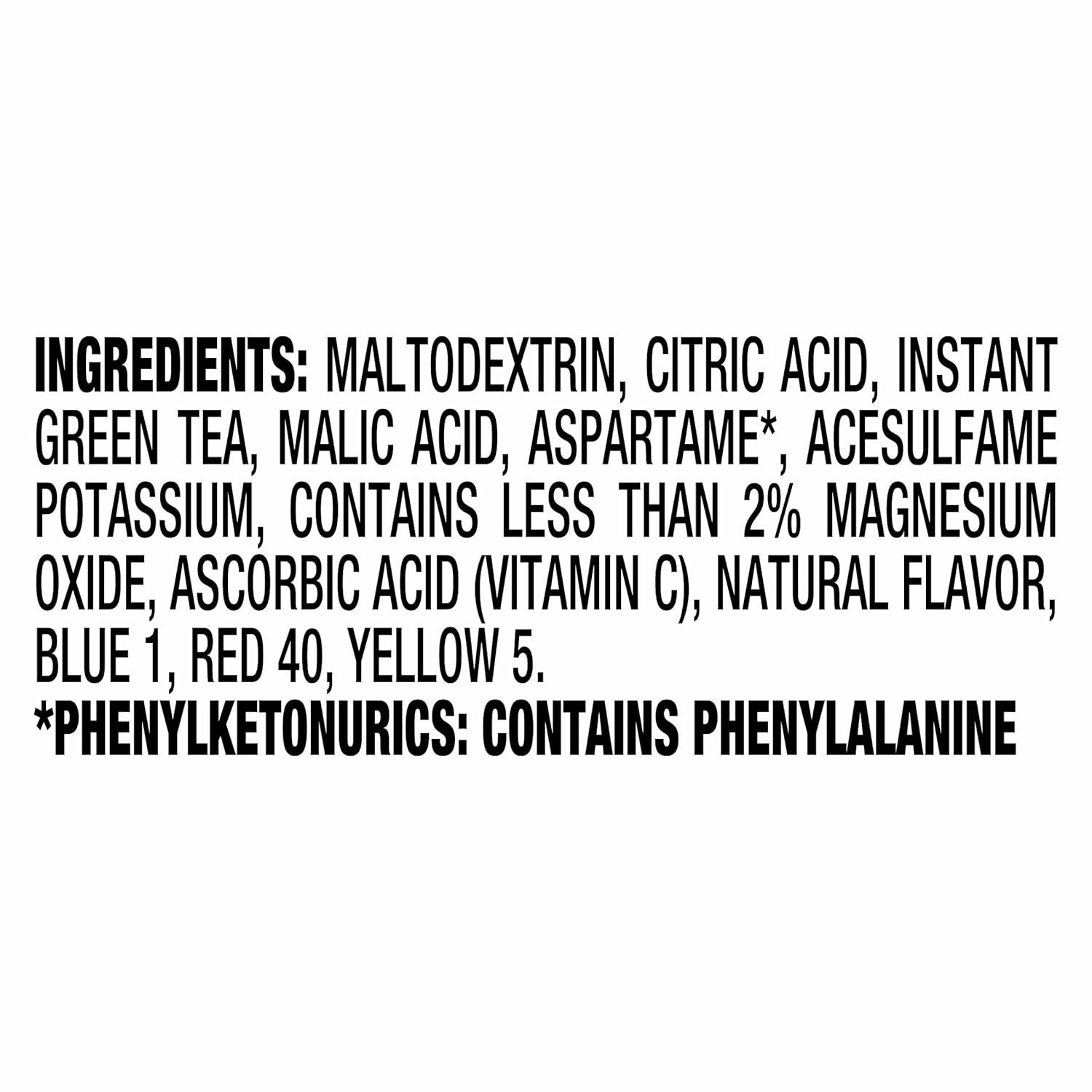 Convenient On-the-Go Peach Mango Green Tea Drink Packets – Gluten Free & Kosher