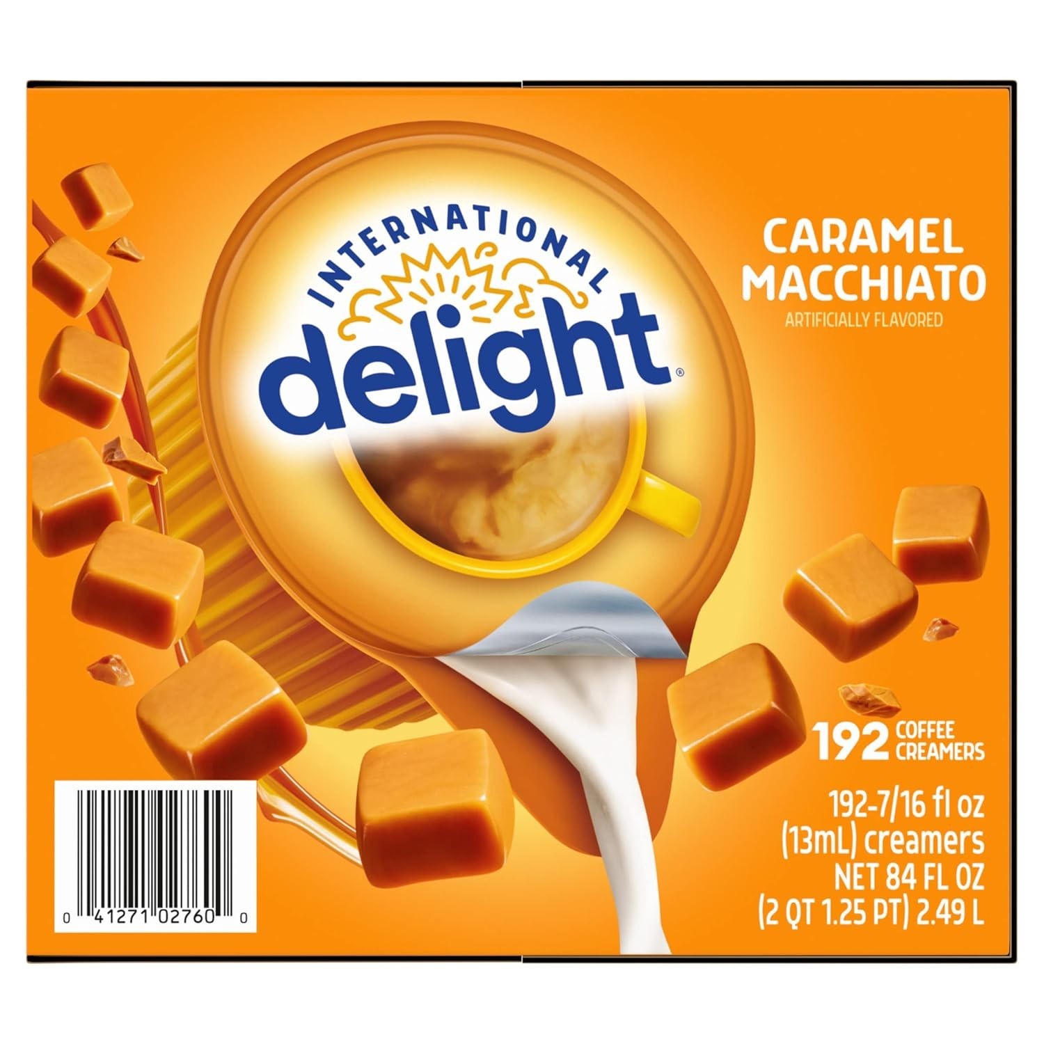 192 Count Caramel Macchiato Coffee Creamer Singles – Kosher, Gluten-Free Delight