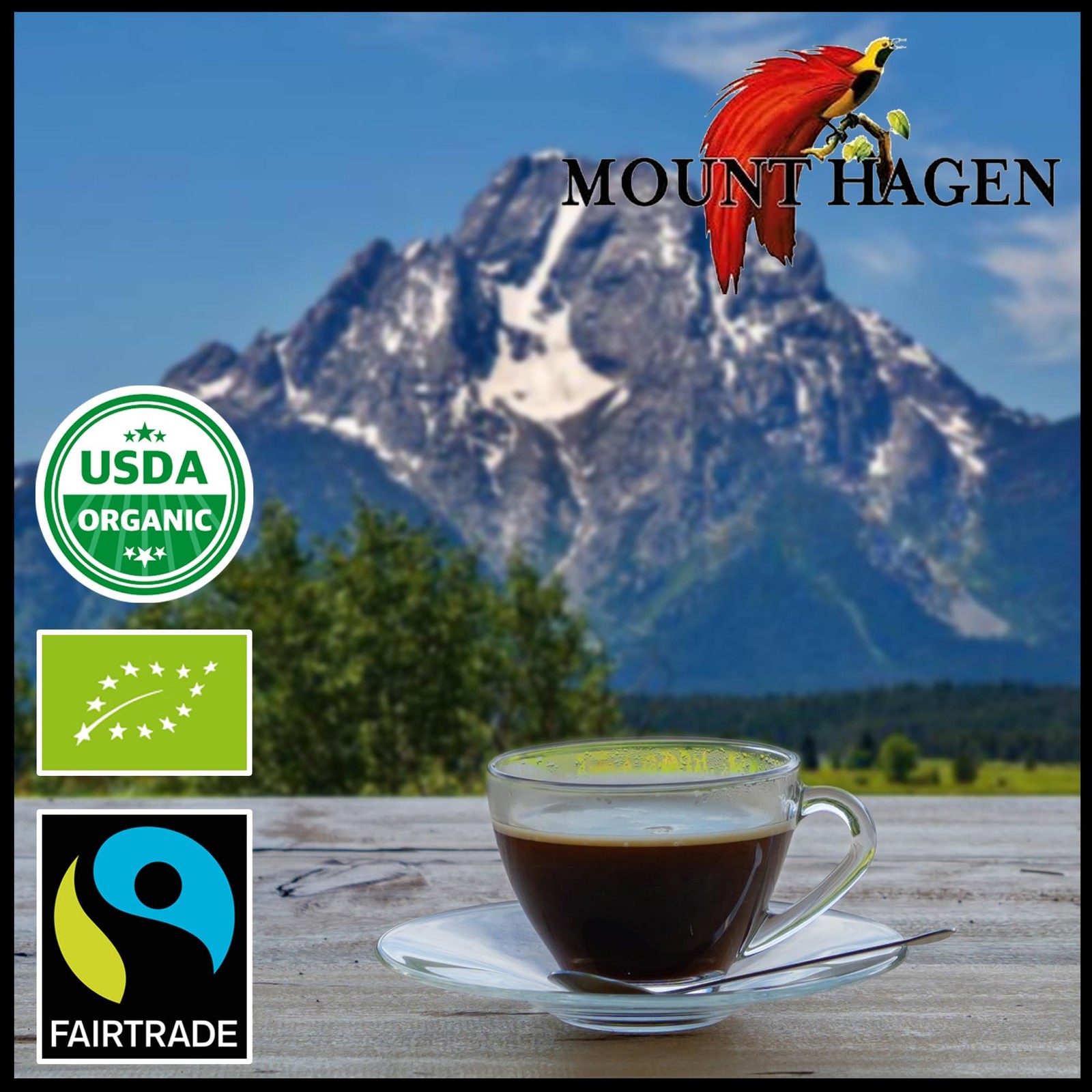 Mount Hagen 3.53oz Organic Freeze Dried Instant Coffee 6 pack | Ecofriendly …