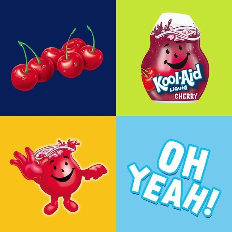 Sugar Free Cherry Drink Mix Liquid Concentrate 6 Pack Portable Hydration New
