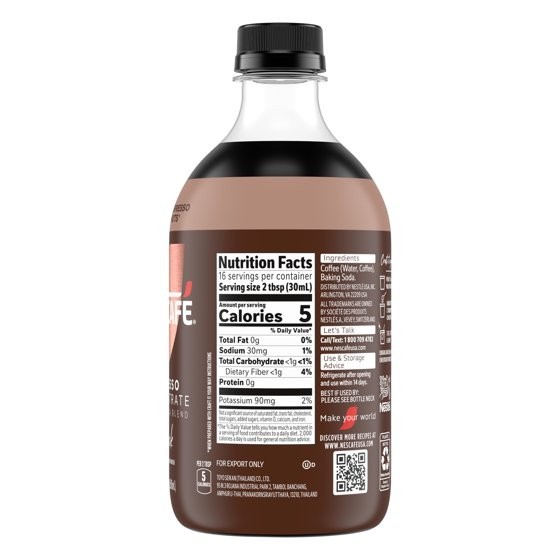 NESCAFÉ Espresso Concentrate Black Coffee Concentrate Instant Espresso 16 Shots