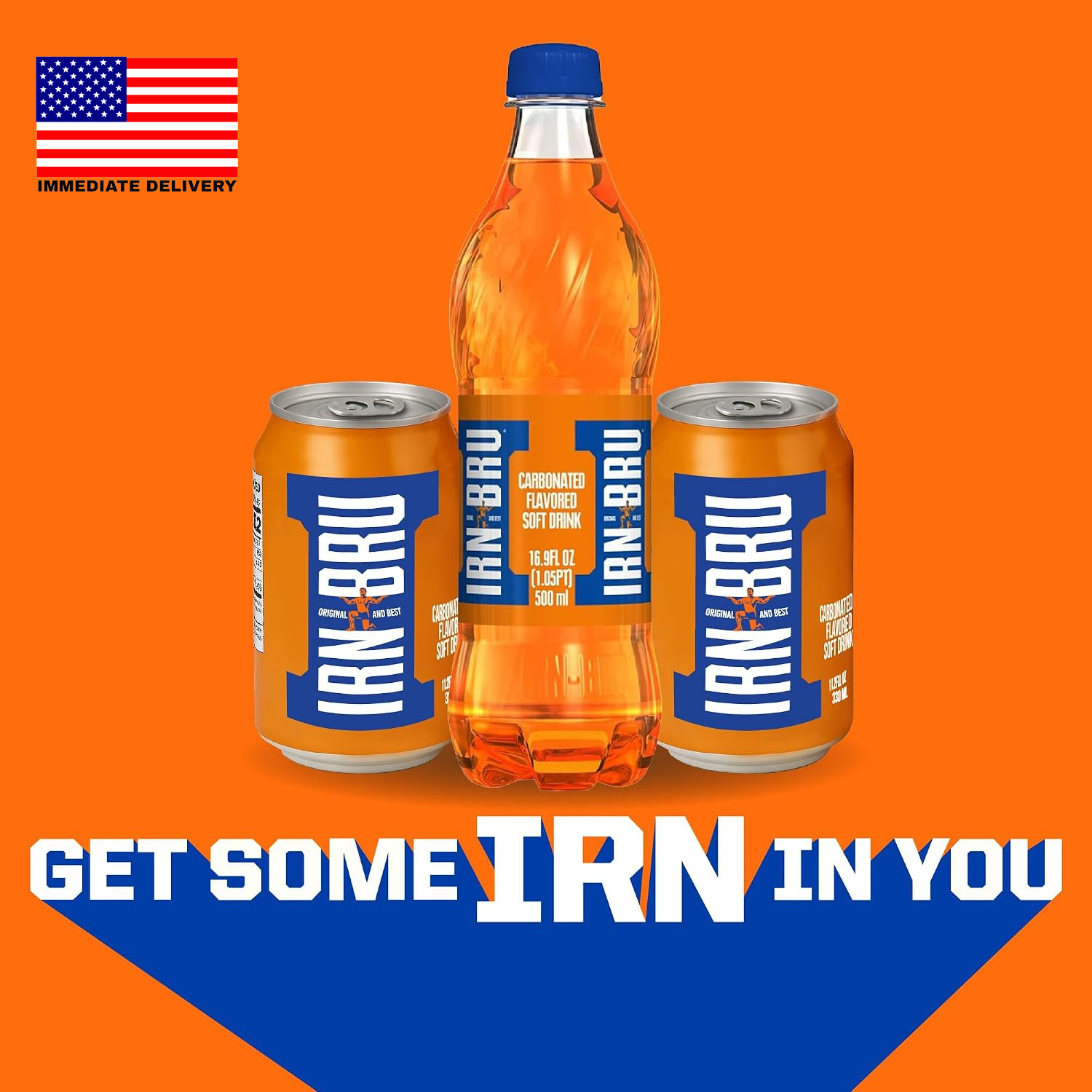 Original Scottish Sparkling Soda, Citrus Flavored Carbonated Drink – Sparkling F