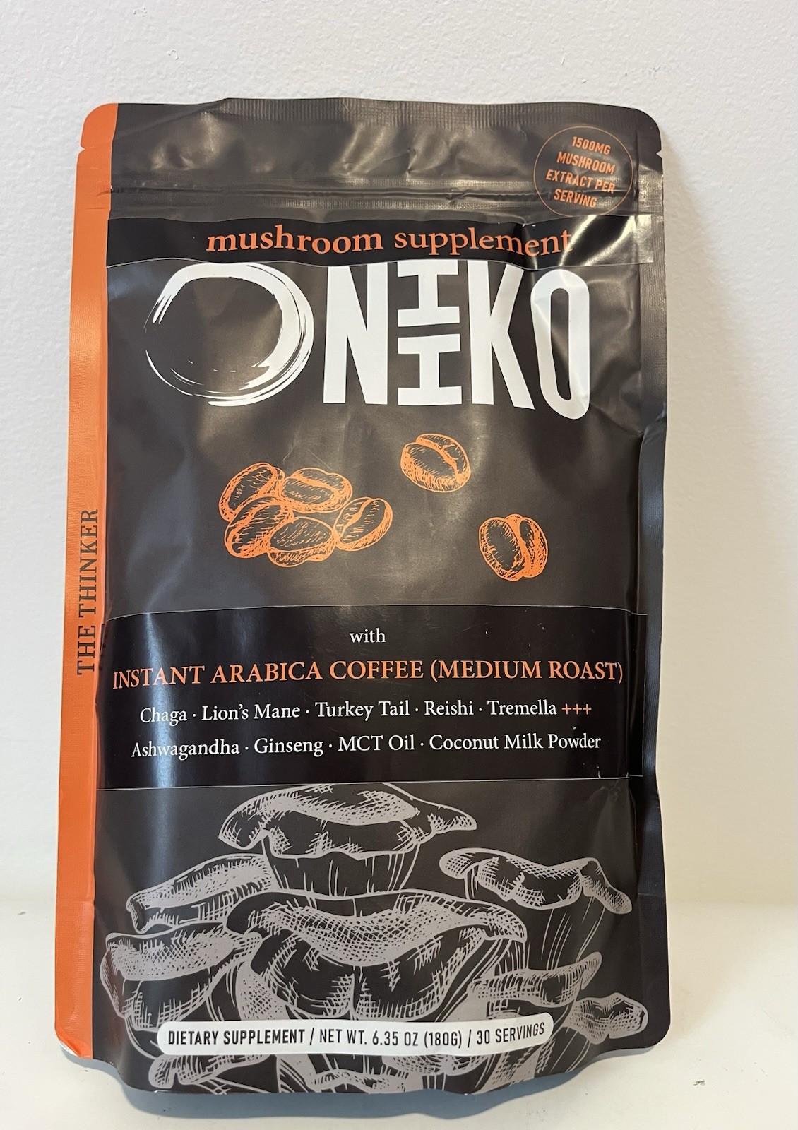 ONIIKO Premium Mushroom Coffee. (6.35 Oz)