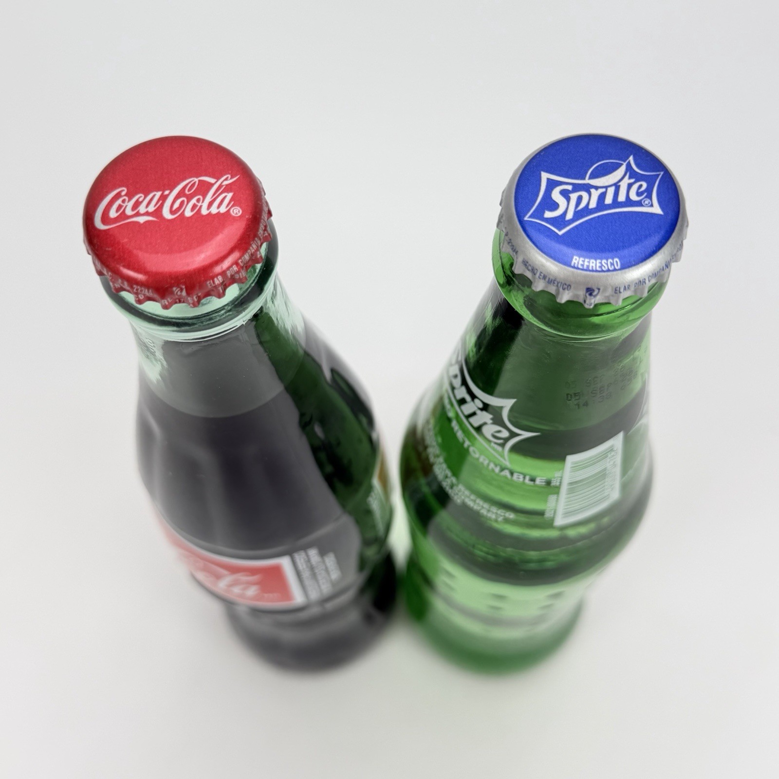 Mexican Coca-Cola Coke Coca Sprite Refresco Hecho En Mexico Glass 355ml Bottle