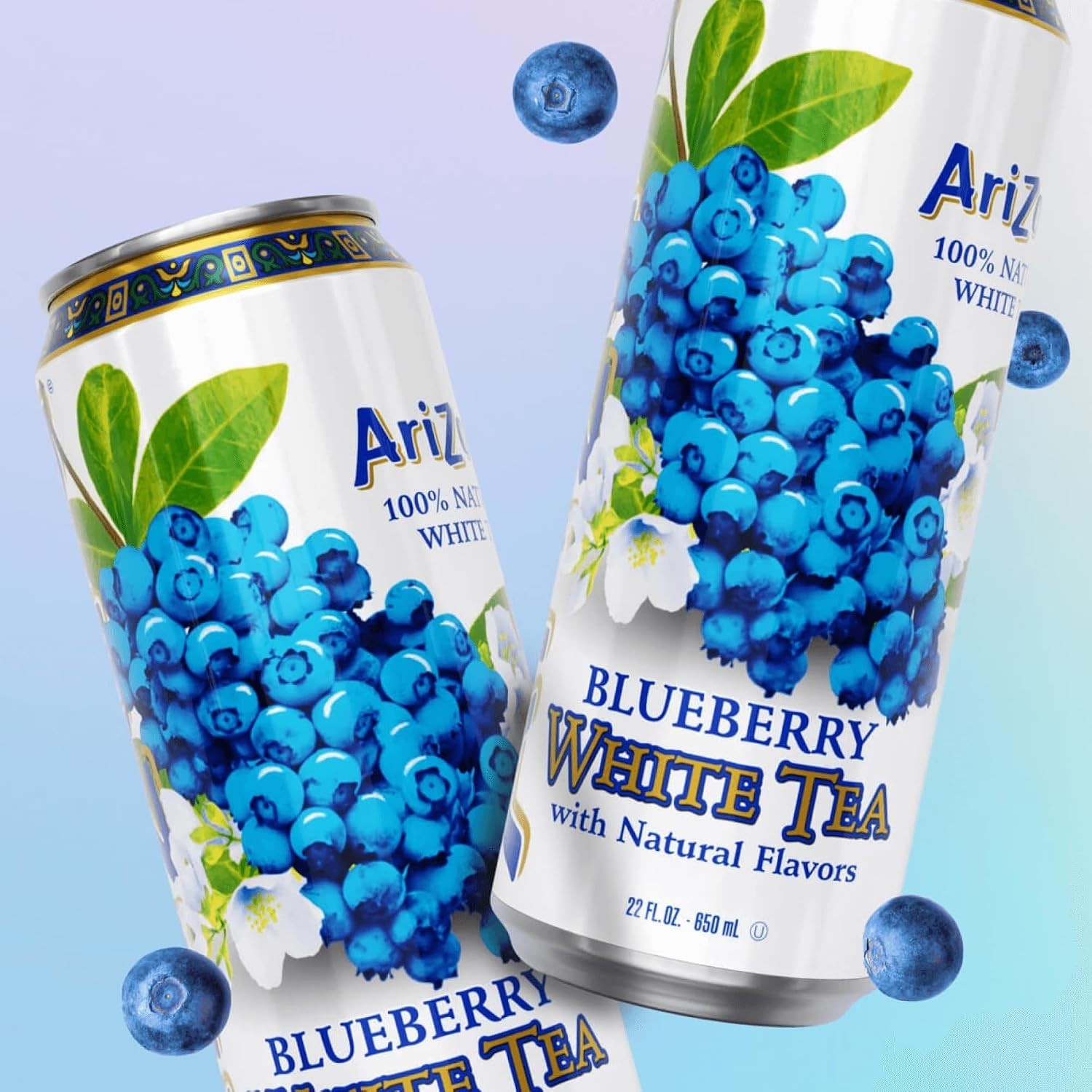 Refreshing 12-Pack Blueberry White Tea – Antioxidant-Rich, Ready to Drink