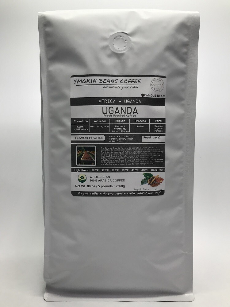 8oz/5lb – Uganda – African – Premium Fresh Roasted To Order Coffee