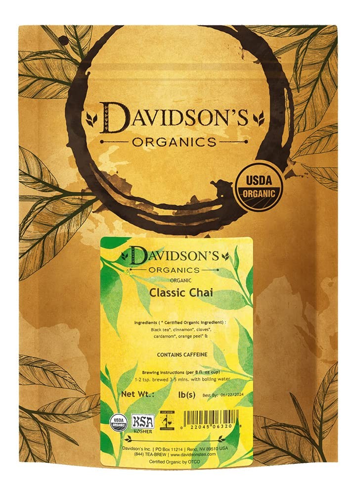 Tea Bulk, Classic Chai, 16-Ounce Bag (Packaging May Vary)