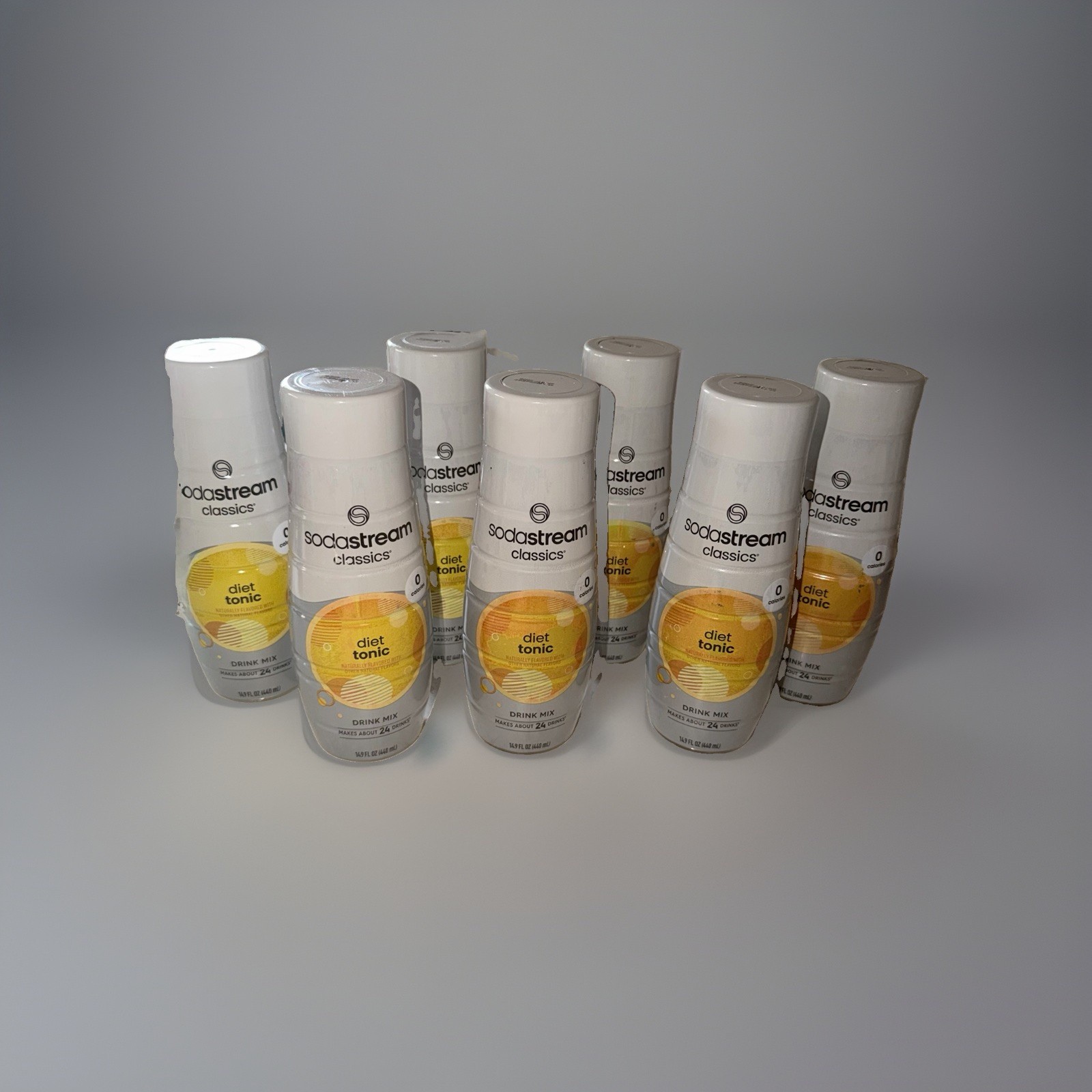 SodaStream Diet Tonic Drink Mix 440ml (7 Pack) – Low Sugar, No Corn Syrup