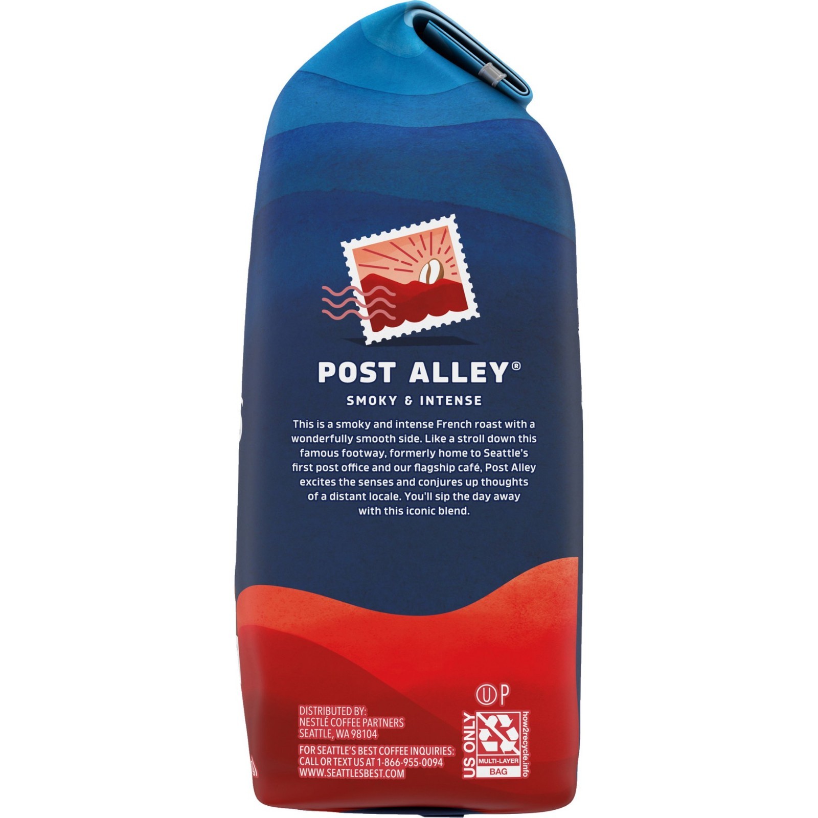 Seattle’s Best Coffee, Post Alley Dark Roast Whole Bean Coffee for Cold Brew or