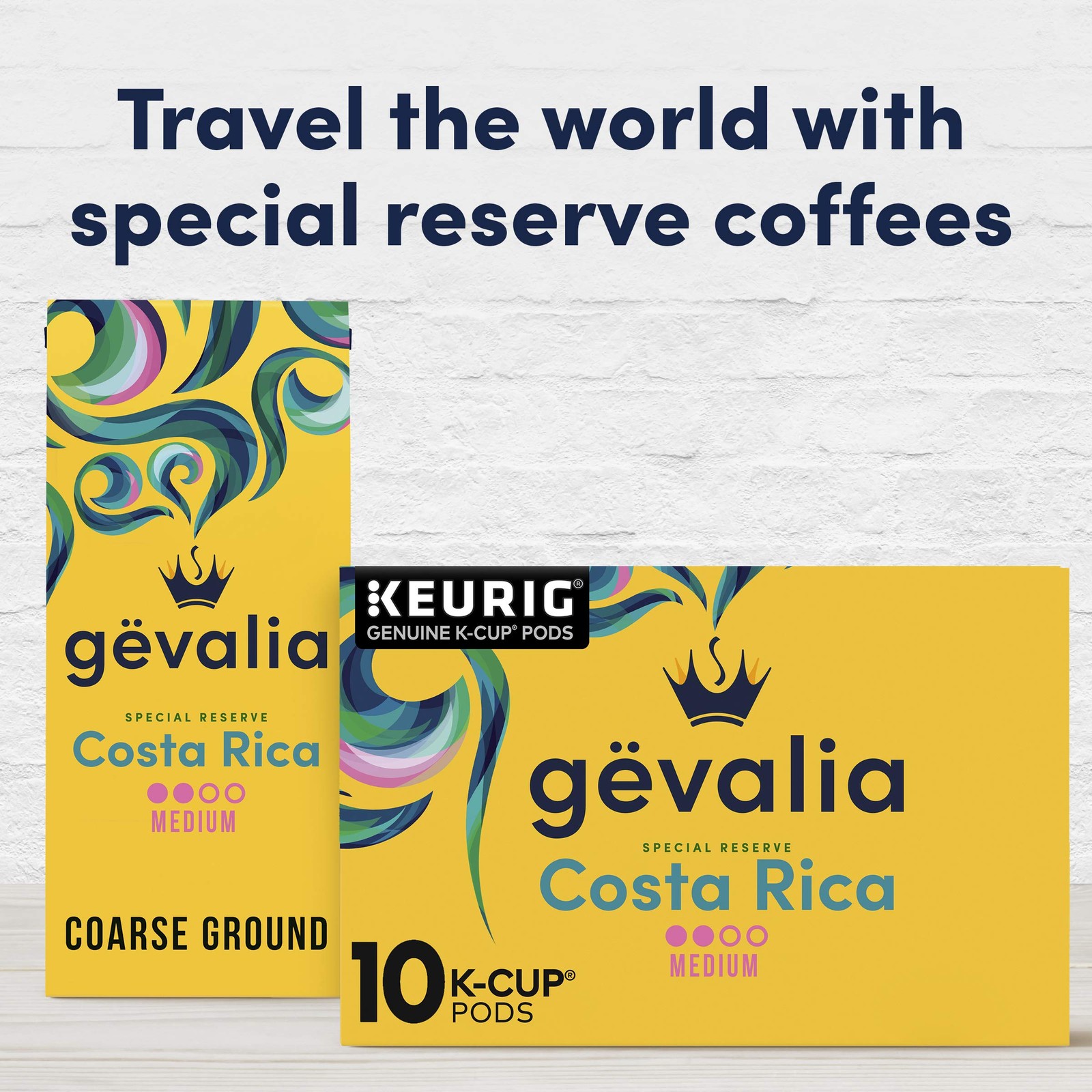 Gevalia Kaffe Special Reserve Costa Rica Medium Roast 10 Count (Pack of 1)
