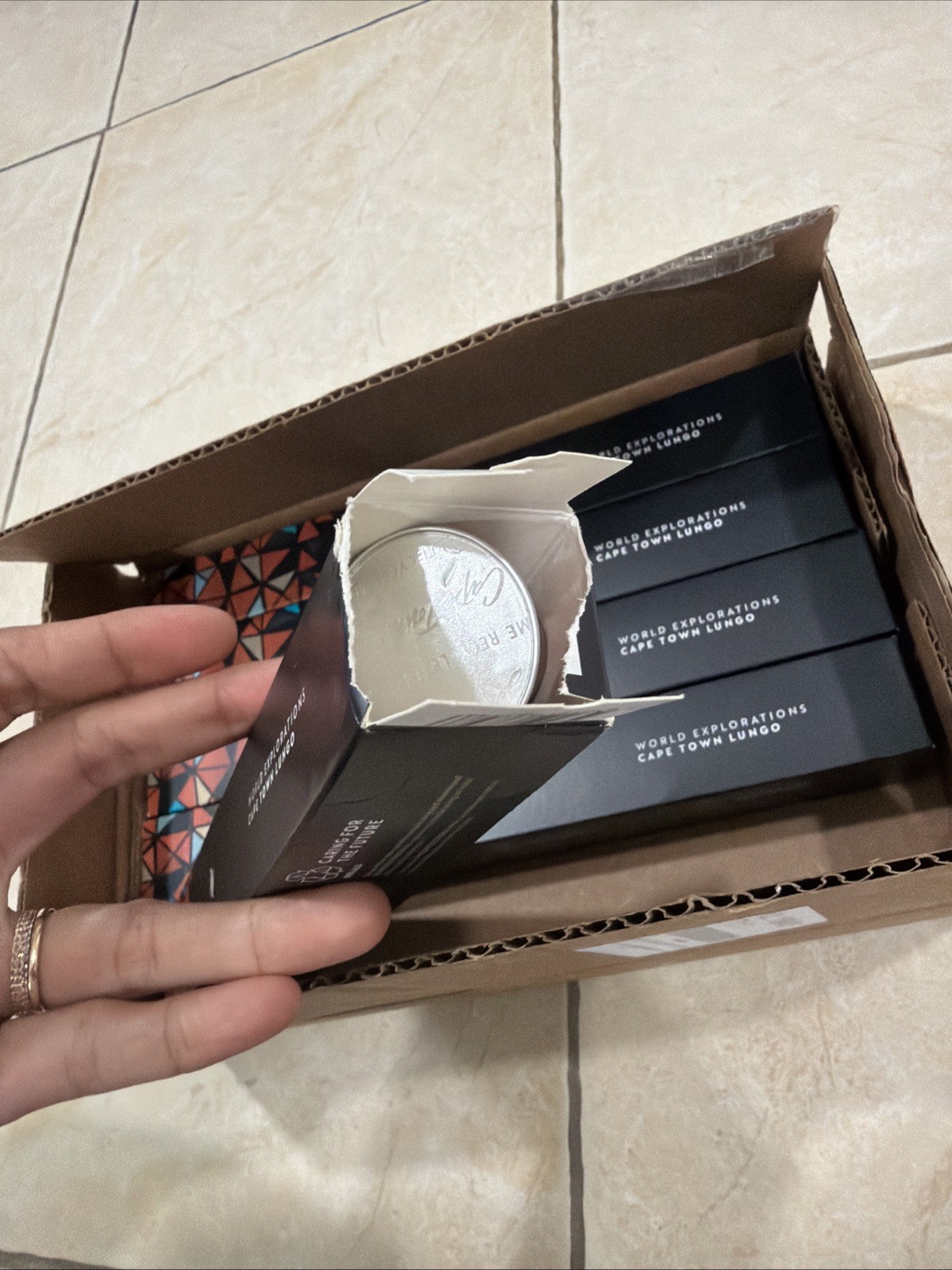 Nespresso Original Line Cape Town Coffee, 50 Pods *Open box