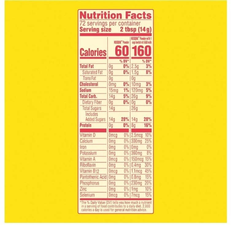 Nestle Nesquik Strawberry Flavor Powder Drink Mix, 35.5 oz