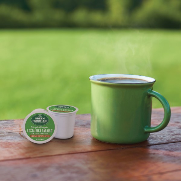 Costa Rica Paraiso Coffee, Keurig K-Cups, Medium Roast, 96 count