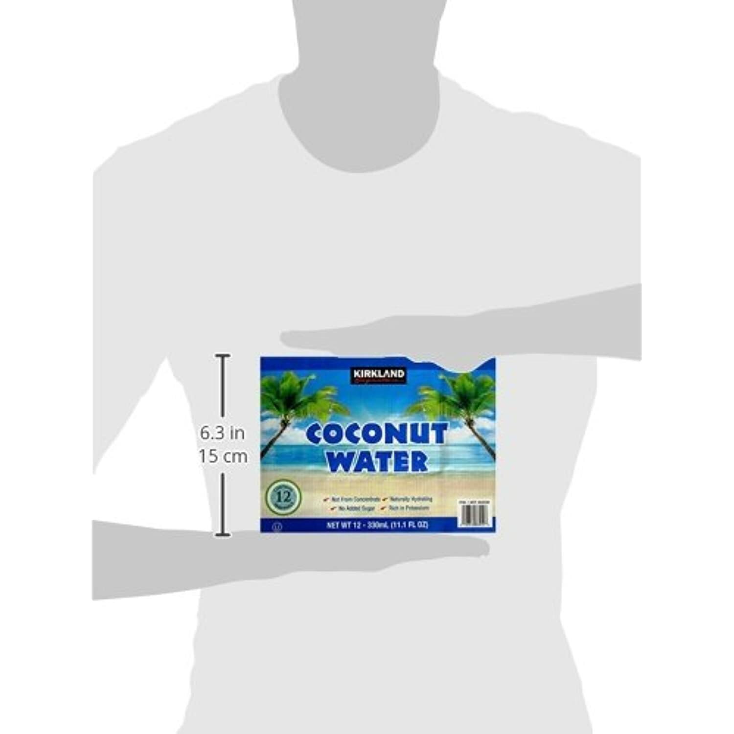 Kirkland Signature Coconut Water, 133.2 Fluid Ounce