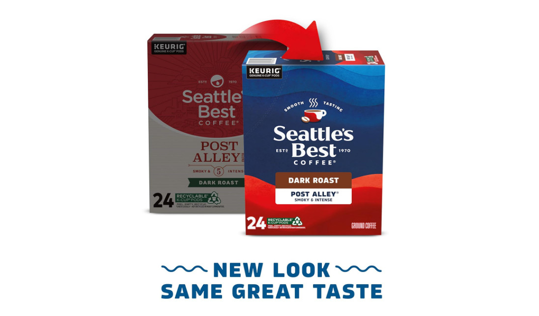 Seattle s Best Coffee Post Alley Blend K Cup Pods 24 Count Pack of 4
